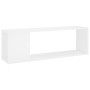 White plywood TV cabinet 100x24x32 cm by vidaXL, TV Furniture - Ref: Foro24-809161, Price: 33,37 €, Discount: %