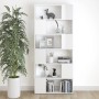 Bookshelf divider in glossy white plywood 80x24x186 cm by vidaXL, Bookcases and shelves - Ref: Foro24-809158, Price: 103,56 €...