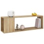 TV stand made of Sonoma oak plywood, measuring 100x24x32 cm. by vidaXL, TV Furniture - Ref: Foro24-809164, Price: 33,77 €, Di...