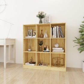 Pine wood shelf/divider for spaces 104x33.5x110 cm by vidaXL, Bookcases and shelves - Ref: Foro24-809972, Price: 102,17 €, Di...