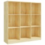 Estantería/divisor de espacios madera de pino 104x33,5x110 cm de vidaXL, Librerías y estanterías - Ref: Foro24-809972, Precio...