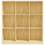 Estantería/divisor de espacios madera de pino 104x33,5x110 cm de vidaXL, Librerías y estanterías - Ref: Foro24-809972, Precio...