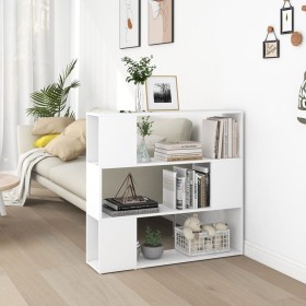 Bookshelf / room divider white 100x24x94 cm by vidaXL, Bookcases and shelves - Ref: Foro24-809179, Price: 72,49 €, Discount: %