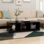 Solid black pine wood coffee table 110x50x34 cm by vidaXL, Coffee table - Ref: Foro24-809916, Price: 65,41 €, Discount: %