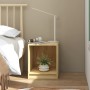 Bedside tables 2 units solid pine wood 35.5x33.5x41.5 cm by vidaXL, Nightstands - Ref: Foro24-809920, Price: 47,48 €, Discoun...