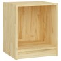 Mesitas de noche 2 uds madera maciza de pino 35,5x33,5x41,5 cm de vidaXL, Mesitas de noche - Ref: Foro24-809920, Precio: 47,4...