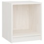 Nightstand 2 pcs white pine wood 35.5x33.5x41.5 cm by vidaXL, Nightstands - Ref: Foro24-809922, Price: 36,92 €, Discount: %