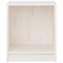 Nightstand 2 pcs white pine wood 35.5x33.5x41.5 cm by vidaXL, Nightstands - Ref: Foro24-809922, Price: 36,92 €, Discount: %