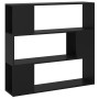 Black shelving/space divider 100x24x94 cm by vidaXL, Bookcases and shelves - Ref: Foro24-809180, Price: 64,25 €, Discount: %