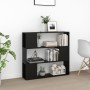 Estantería/divisor de espacios negro 100x24x94 cm de vidaXL, Librerías y estanterías - Ref: Foro24-809180, Precio: 64,25 €, D...