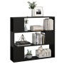 Estantería/divisor de espacios negro 100x24x94 cm de vidaXL, Librerías y estanterías - Ref: Foro24-809180, Precio: 64,25 €, D...