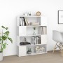 Glossy white shelving/space divider 100x24x124 cm by vidaXL, Bookcases and shelves - Ref: Foro24-809194, Price: 68,99 €, Disc...