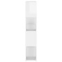 Glossy white shelving/space divider 100x24x124 cm by vidaXL, Bookcases and shelves - Ref: Foro24-809194, Price: 68,99 €, Disc...