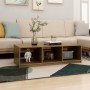 Solid honey brown pine wood coffee table 110x50x34 cm by vidaXL, Coffee table - Ref: Foro24-809915, Price: 76,99 €, Discount: %