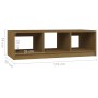 Mesa de centro de madera maciza pino marrón miel 110x50x34 cm de vidaXL, Mesas de centro - Ref: Foro24-809915, Precio: 76,99 ...