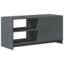 Massives Kiefernholz TV-Möbel grau 80x31x39 cm von vidaXL, TV-Möbel - Ref: Foro24-809896, Preis: 56,66 €, Rabatt: %