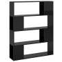 Glossy black shelving/space divider 100x24x124 cm by vidaXL, Bookcases and shelves - Ref: Foro24-809195, Price: 61,20 €, Disc...