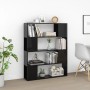 Glossy black shelving/space divider 100x24x124 cm by vidaXL, Bookcases and shelves - Ref: Foro24-809195, Price: 61,20 €, Disc...