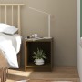 Bedside table 2 units made of pine wood in honey brown color 35.5x33.5x41.5cm by vidaXL, Nightstands - Ref: Foro24-809926, Pr...