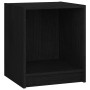 Nachttisch 2 Stück schwarzes Kiefernholz 35,5x33,5x41,5 cm von vidaXL, Nachttische - Ref: Foro24-809928, Preis: 41,02 €, Raba...