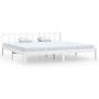 Estructura de cama madera maciza blanco Super King 180x200 cm de vidaXL, Camas y somieres - Ref: Foro24-810098, Precio: 127,3...