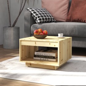 Solid fir wood coffee table 50x50x33.5 cm by vidaXL, Coffee table - Ref: Foro24-809206, Price: 38,99 €, Discount: %