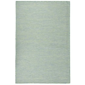 Turquoise flat weave outdoor rug 120x170 cm by vidaXL, Rugs - Ref: Foro24-340802, Price: 36,99 €, Discount: %