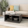 Solid gray pine wood coffee table 75x50x33.5 cm by vidaXL, Coffee table - Ref: Foro24-809908, Price: 41,99 €, Discount: %