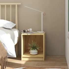 Mesita de noche madera maciza de mango 35,5x33,5x41,5 cm de vidaXL, Mesitas de noche - Ref: Foro24-809919, Precio: 28,54 €, D...