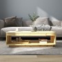 Solid fir wood coffee table 110x50x33.5 cm by vidaXL, Coffee table - Ref: Foro24-809207, Price: 59,88 €, Discount: %