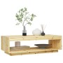 Mesa de centro de madera maciza de abeto 110x50x33,5 cm de vidaXL, Mesas de centro - Ref: Foro24-809207, Precio: 60,31 €, Des...