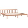 Estructura de cama madera maciza pino marrón miel 200x200 cm de vidaXL, Camas y somieres - Ref: Foro24-810105, Precio: 106,15...