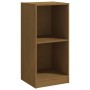 Solid honey brown mango wood auxiliary cabinet 35.5x33.5x76cm by vidaXL, Lockers and storage cabinets - Ref: Foro24-809933, P...