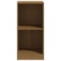 Solid honey brown mango wood auxiliary cabinet 35.5x33.5x76cm by vidaXL, Lockers and storage cabinets - Ref: Foro24-809933, P...