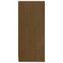 Solid honey brown mango wood auxiliary cabinet 35.5x33.5x76cm by vidaXL, Lockers and storage cabinets - Ref: Foro24-809933, P...