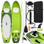 Grünes aufblasbares Paddel-Surfbrett-Set 300x76x10 cm von vidaXL, Paddleboards - Ref: Foro24-93383, Preis: 235,93 €, Rabatt: %