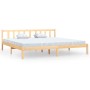 Estructura de cama madera maciza de pino 180x200 cm de vidaXL, Camas y somieres - Ref: Foro24-810097, Precio: 130,53 €, Descu...