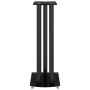 Speaker stands 2 units tempered black glass 3 pillars by vidaXL, Speaker stands - Ref: Foro24-51804, Price: 87,41 €, Discount: %