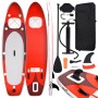 Juego de tabla paddle surf inflable roja 360x81x10 cm de vidaXL, Paddleboards - Ref: Foro24-93390, Precio: 256,68 €, Descuent...