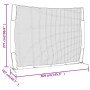 Baseballnetz aus Stahl und Polyester, schwarz und rot, 369 x 107 x 271 cm von vidaXL, Baseball und Softball - Ref: Foro24-937...