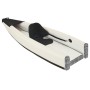 Black polyester inflatable kayak 424x81x31 cm by vidaXL, Kayaks - Ref: Foro24-93438, Price: 520,72 €, Discount: %