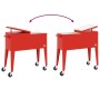 Carrito nevera con ruedas rojo 92x43x89 cm de vidaXL, Neveras - Ref: Foro24-93743, Precio: 176,99 €, Descuento: %