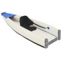 Blue polyester inflatable kayak 424x81x31 cm by vidaXL, Kayaks - Ref: Foro24-93436, Price: 523,82 €, Discount: %