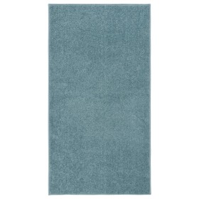 Alfombra de pelo corto azul 80x150 cm de vidaXL, Alfombras - Ref: Foro24-340345, Precio: 30,99 €, Descuento: %