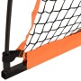 Baseballnetz aus schwarzem und orangefarbenem Stahl und Polyester, 183 x 182 x 183 cm von vidaXL, Baseball und Softball - Ref...