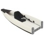 Black polyester inflatable kayak 375x72x31 cm by vidaXL, Kayaks - Ref: Foro24-93435, Price: 372,40 €, Discount: %