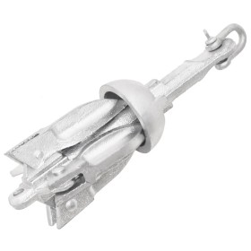 Silver malleable iron folding anchor 0.7 kg by vidaXL, Anchors - Ref: Foro24-94269, Price: 16,99 €, Discount: %