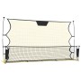 Black and yellow polyester soccer rebound net 183x85x120cm by vidaXL, soccer goals - Ref: Foro24-93760, Price: 82,99 €, Disco...