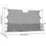 Black and yellow polyester soccer rebound net 183x85x120cm by vidaXL, soccer goals - Ref: Foro24-93760, Price: 82,99 €, Disco...