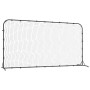 Black HDPE football rebound net 366x90x183 cm by vidaXL, soccer goals - Ref: Foro24-93762, Price: 121,99 €, Discount: %